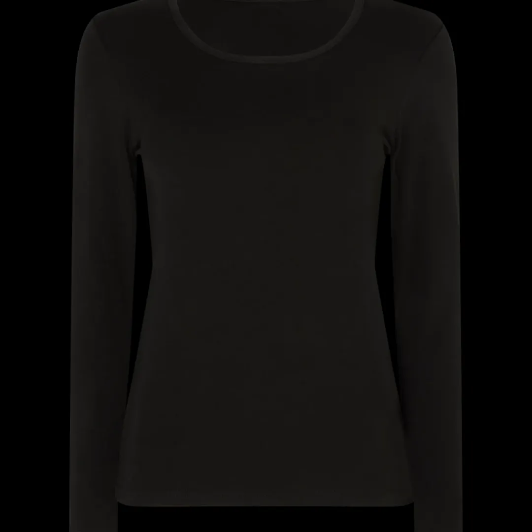 Kleding- Bamboe longsleeve T-shirt Vrouw | Action NL