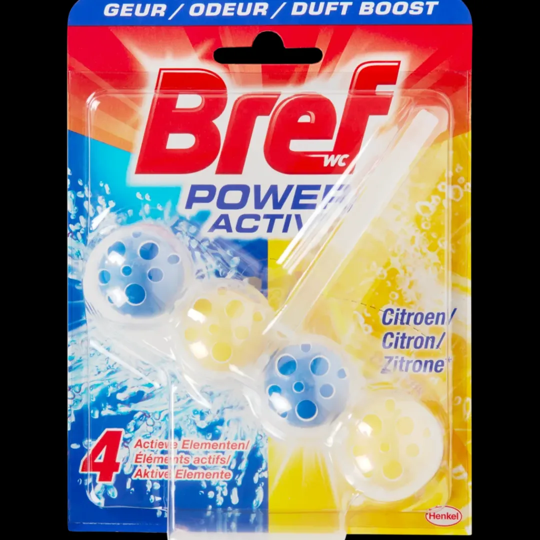 Schoonmaakmiddelen- Bref Power Activ' toiletblok Citroen | Action NL