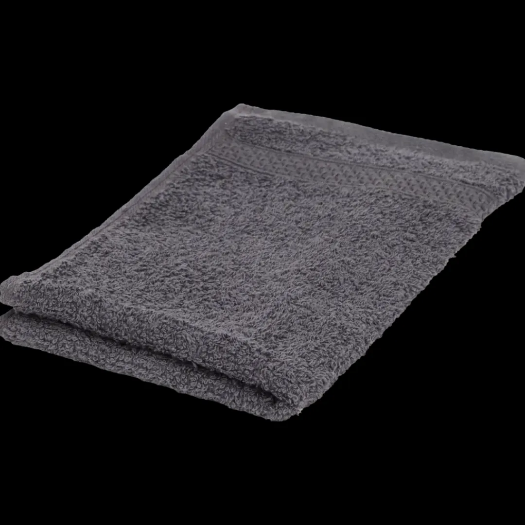 Badtextiel- Capetown gastendoek antraciet 30 x 50 cm Grijs | Action NL