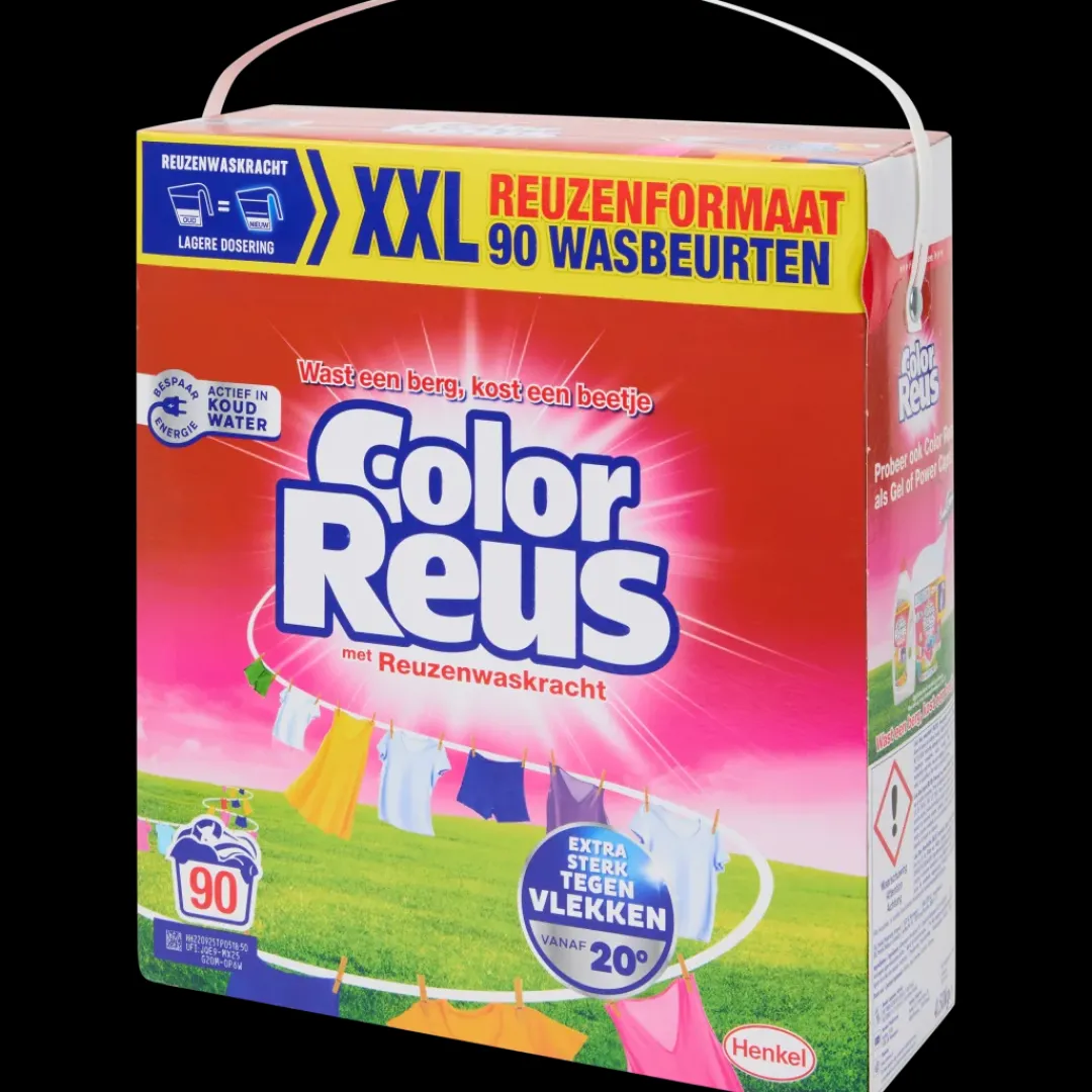 Afwas- & Wasmiddelen-Color Reus waspoeder | Action NL