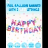Feestartikelen- Cool2Party folieballon slinger Happy Birthday | Action NL