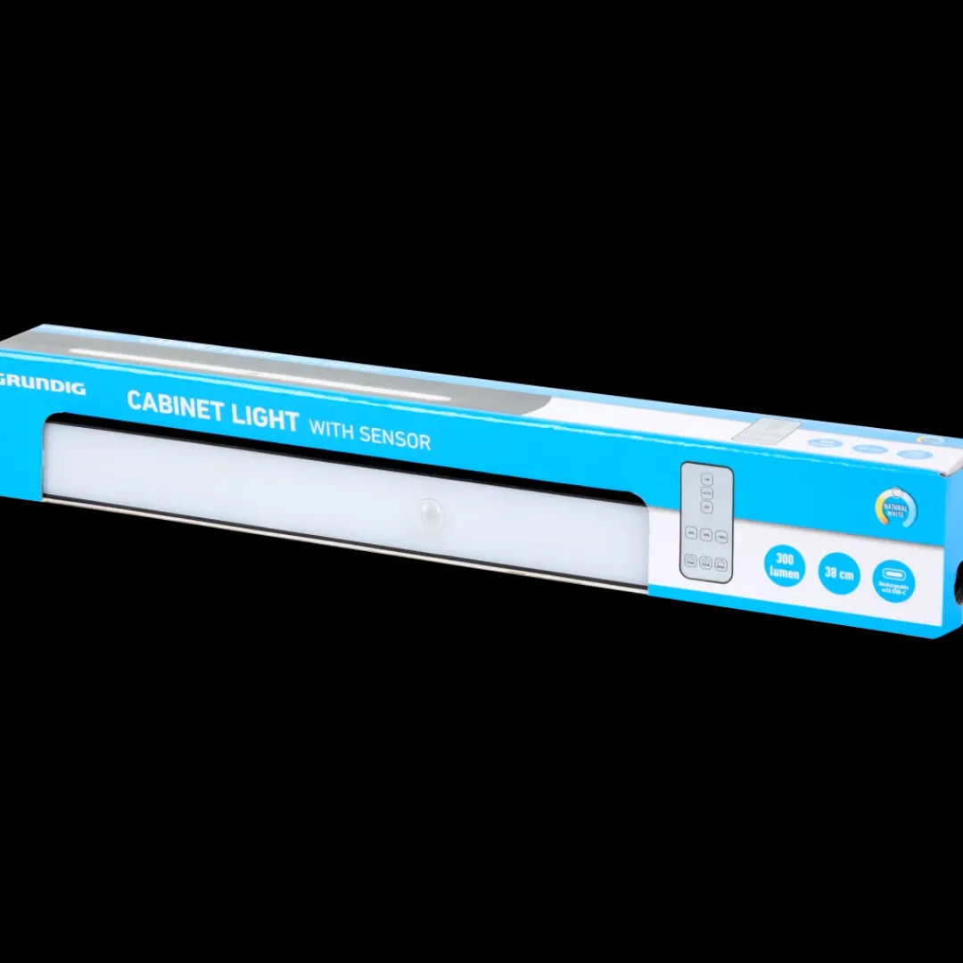 Verlichting-Grundig kastverlichting met sensor 300 lm | Action NL