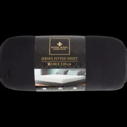 Beddengoed-Hotel Royal jersey hoeslaken 180 x 220 x 25 cm | Action NL