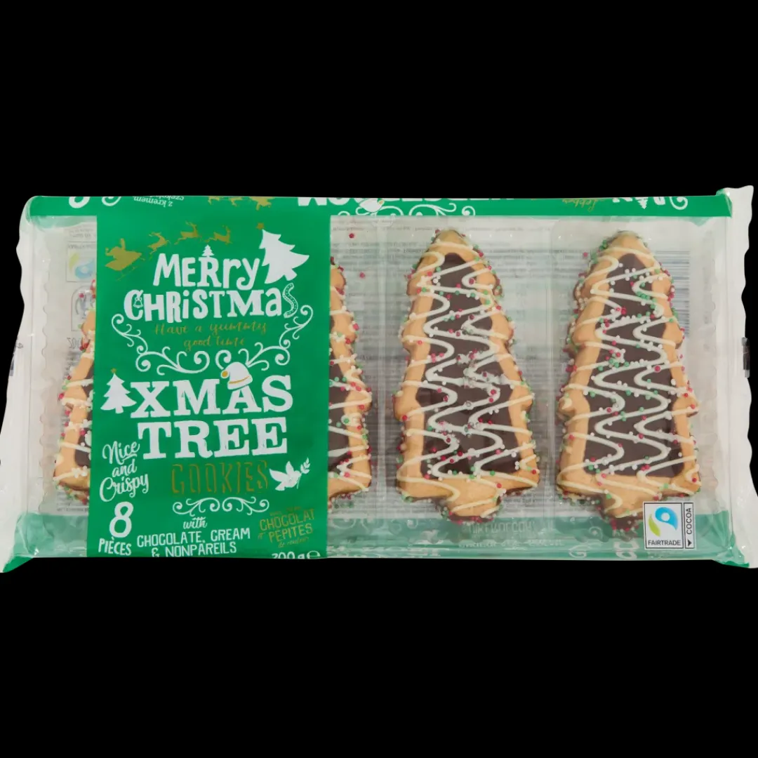 Koek & Bakproducten- Kerstboomkoekjes met chocolade | Action NL