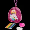 Kleuren & Tekenen-Paw Patrol Mini rugzaksleutelhanger met tekenspullen | Action NL