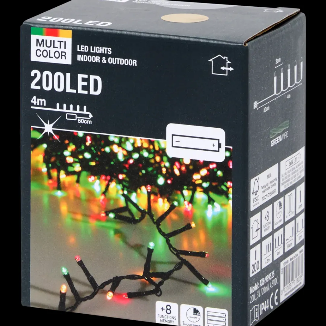 Seizoensdecoratie- Multicolor kerstverlichting | Action NL