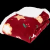 Seizoensdecoratie- Plaid met kerstprint | Action NL