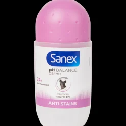 Lichaamsverzorging-Sanex deoroller Anti-vlekken 55 ml | Action NL