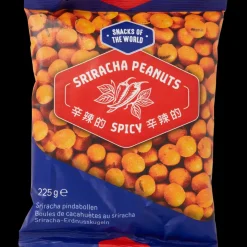 Noten & Snacks- Snacks of the World sriracha pindabollen Spicy | Action NL
