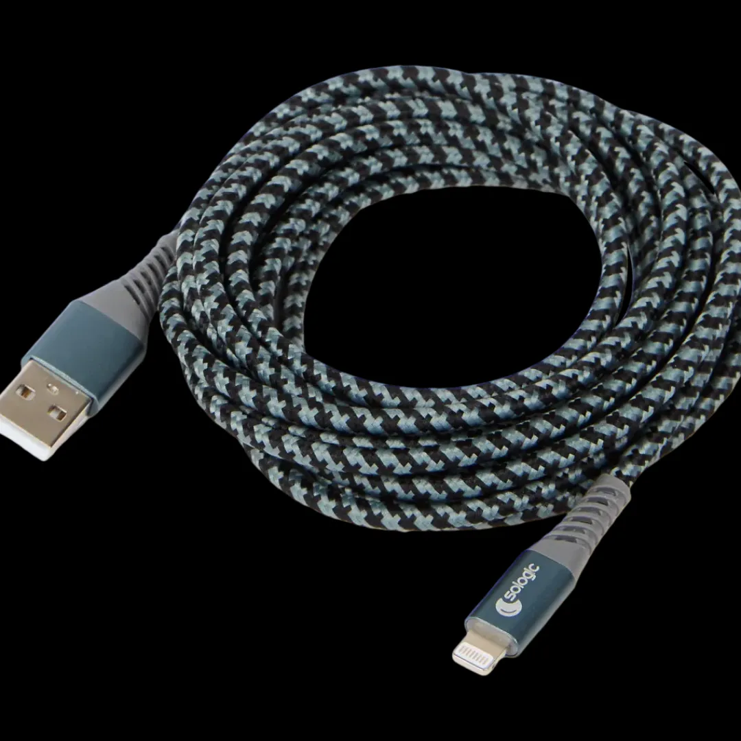 Kabels & Splitters- Sologic laad- en datakabel 8-pins 3 m | Action NL