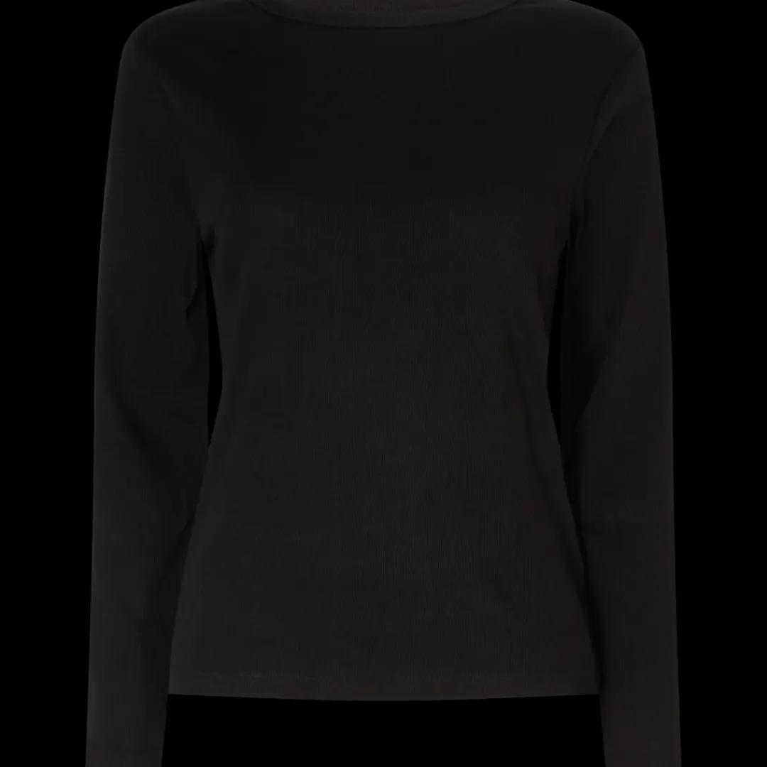Kleding- T-shirt met ribstof Vrouw | Action NL